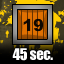 Level 19 in 45 sec.