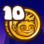 10 coins