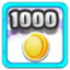 Collected 1000 coins