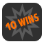 Ten wins