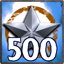 500 points