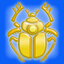 Gold Scarab