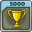 5000 score