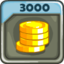 3000 coins