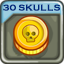 30 skulls